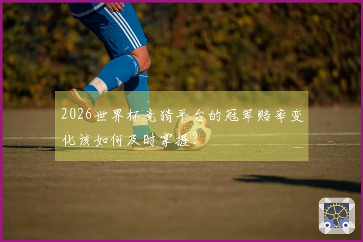 2026世界杯竞猜平台的冠军赔率变化该如何及时掌握？